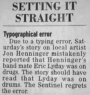 Proof reading matters