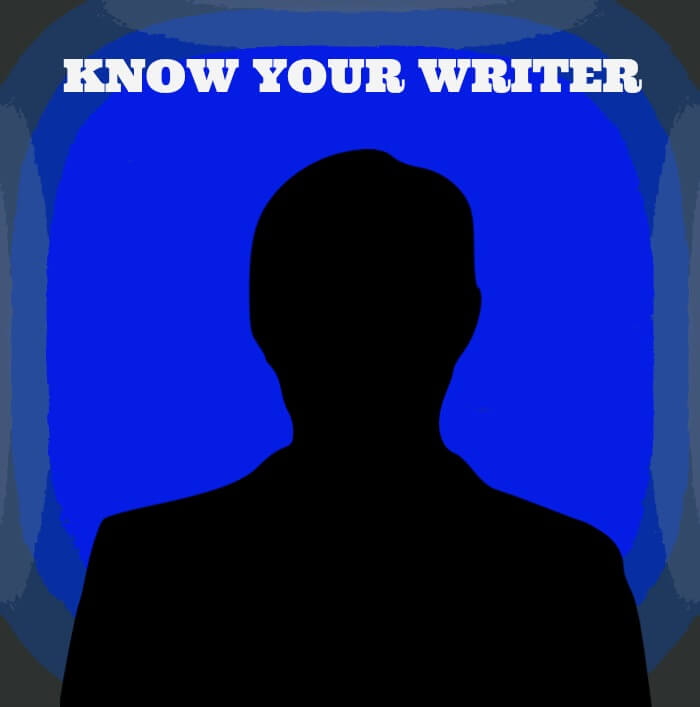 know your writer