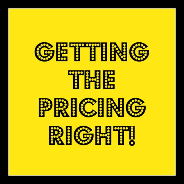 marketing advice for small business on product pricing