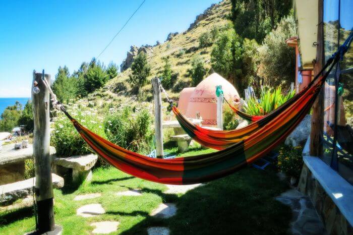 Hammock to relax in