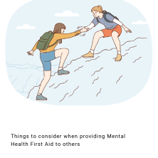 Things to Consider when Providing Mental Health First Aid to Others