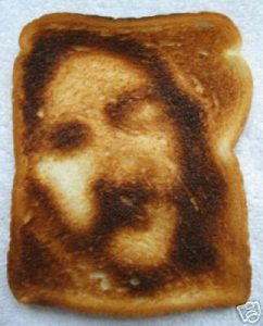 the famed Jesus who appeared in toast in 2014. 