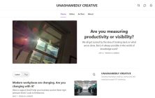 unashamedly creative substack features writing on social media